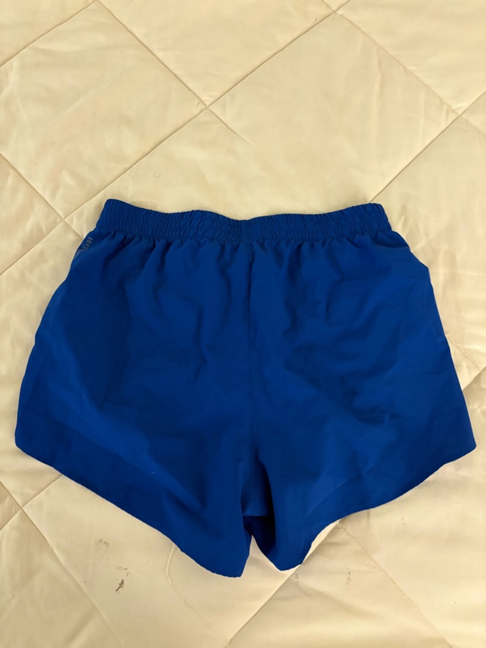 Adidas Men's Blue Split Racing Shorts 3” - Picture 3 of 4